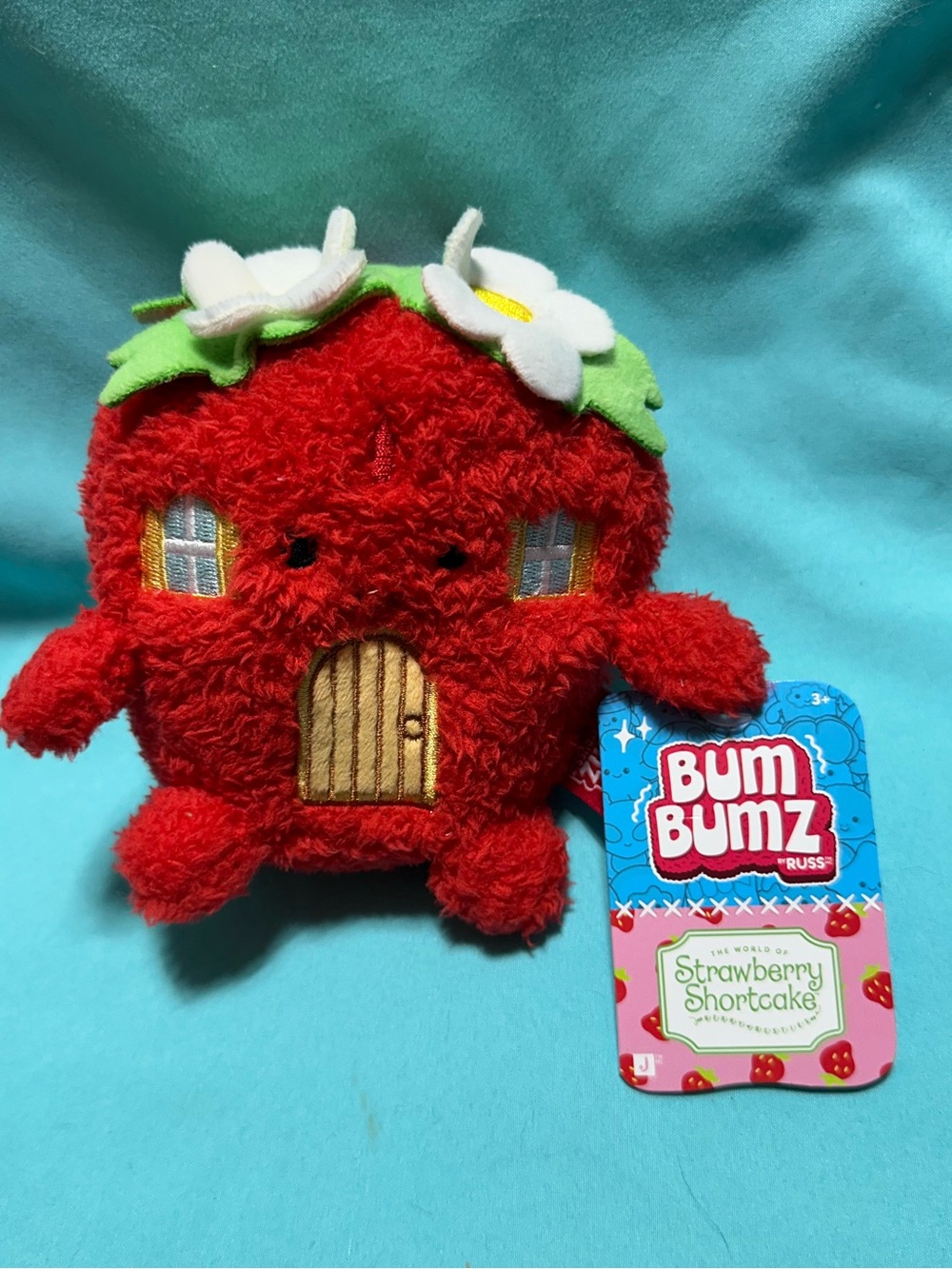 Bum Bumz - Strawberry Shortcake - Red Plush Toy